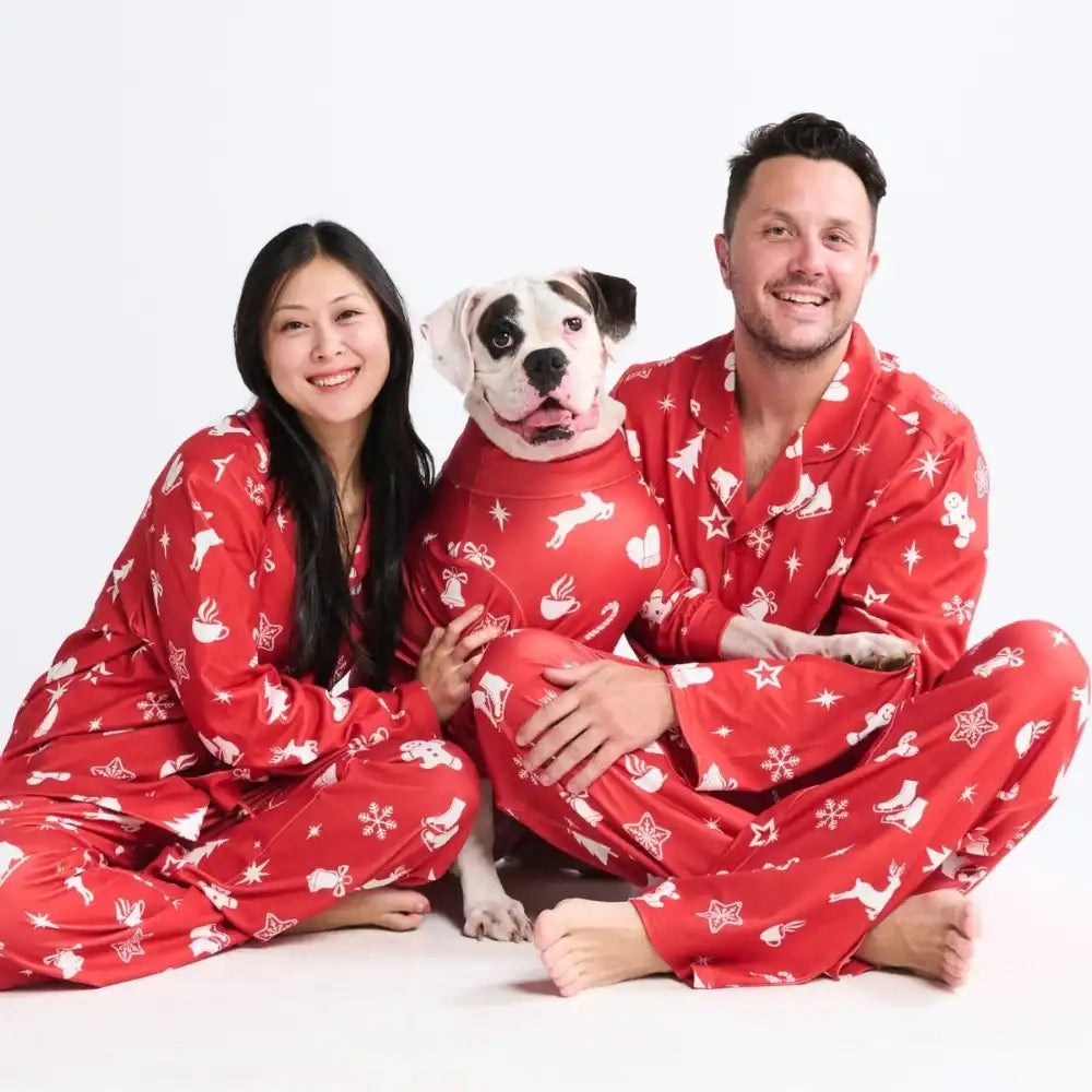 Dog Christmas Pajama - Red Cheer