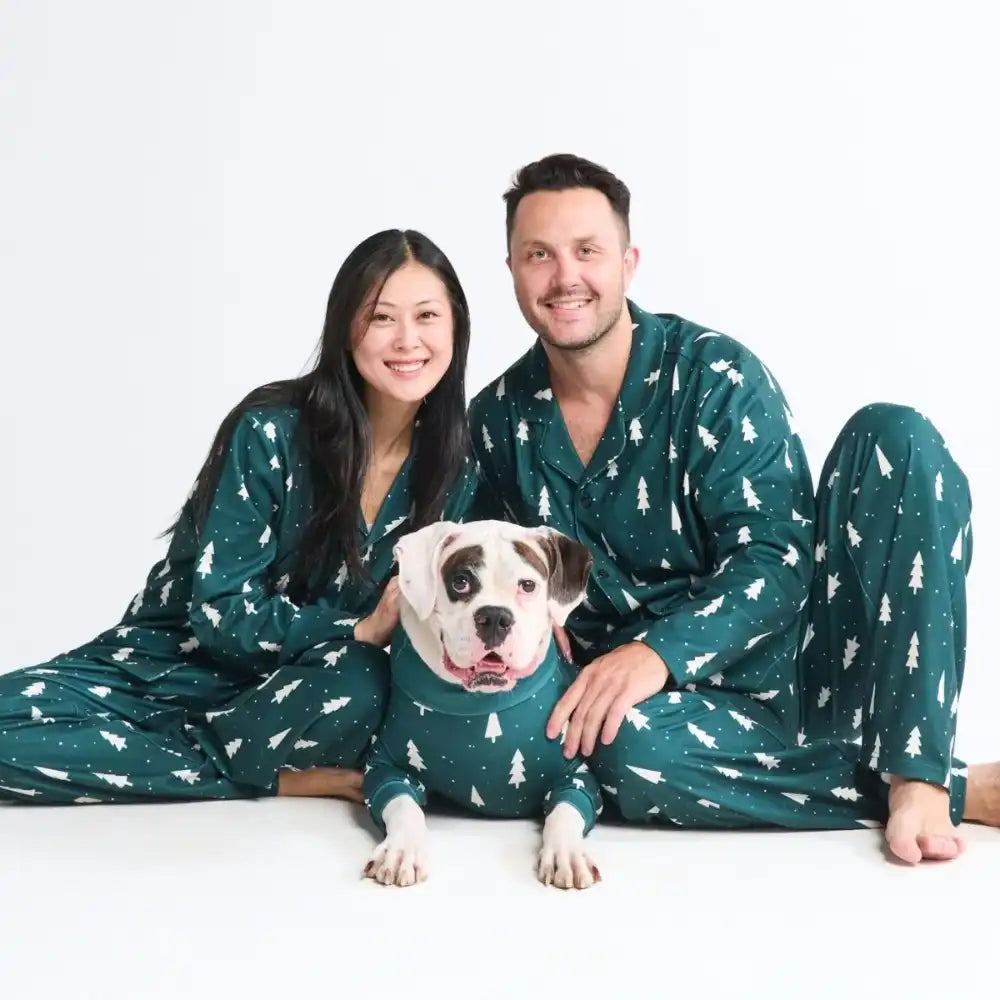 Dog Christmas Pajama - Frosty Pines