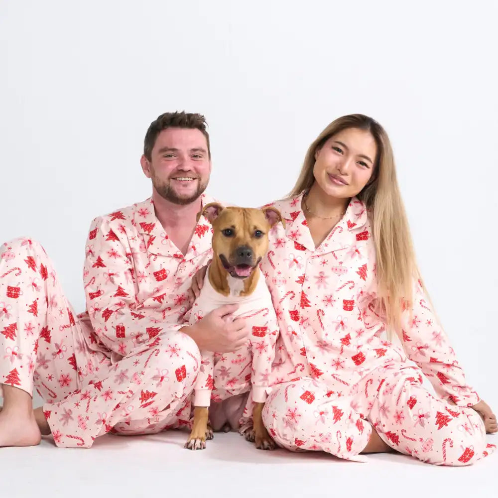Dog Christmas Pajama - Candy Cane