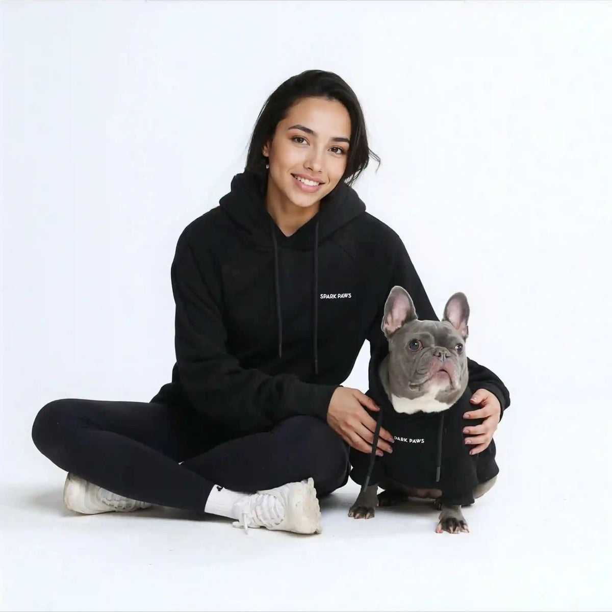 Essential Dog Hoodie - Black