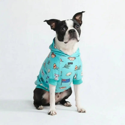 Around the World Dog Hoodies