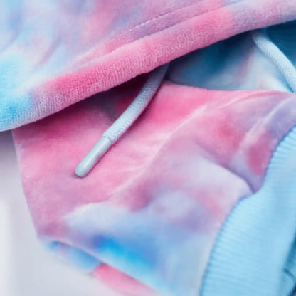 Velvet Human Hoodie - Snow Cone
