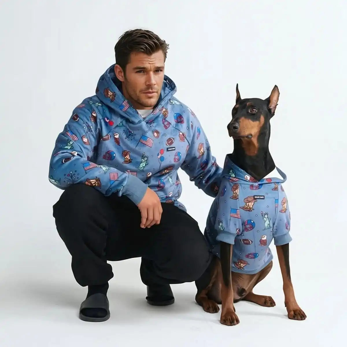 Around the World Dog Hoodies