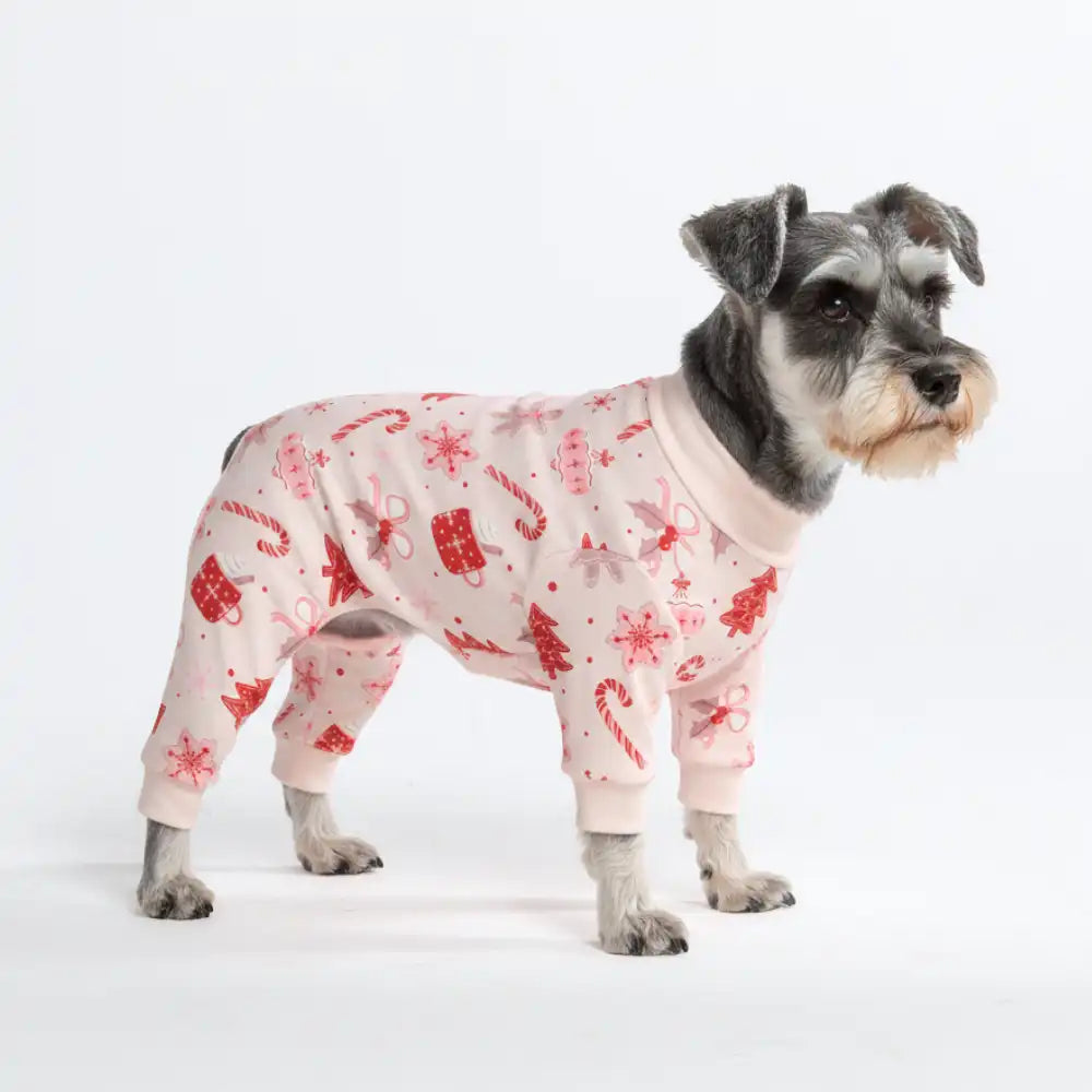 Dog Christmas Pajama - Candy Cane
