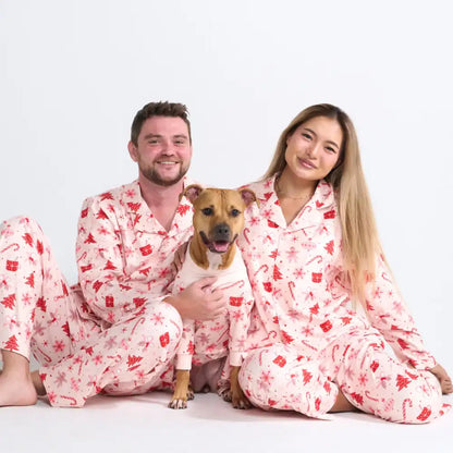 Dog Christmas Pajama - Candy Cane