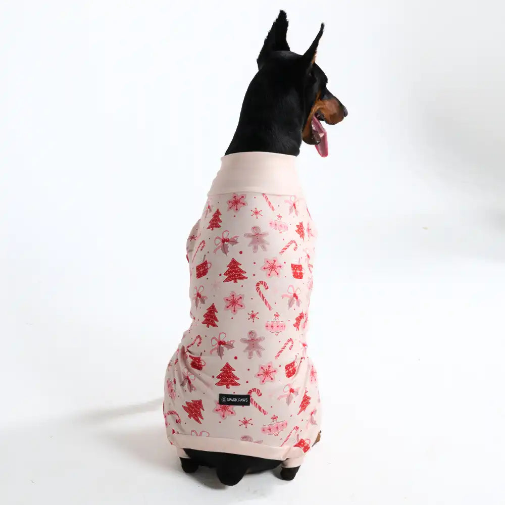 Dog Christmas Pajama - Candy Cane