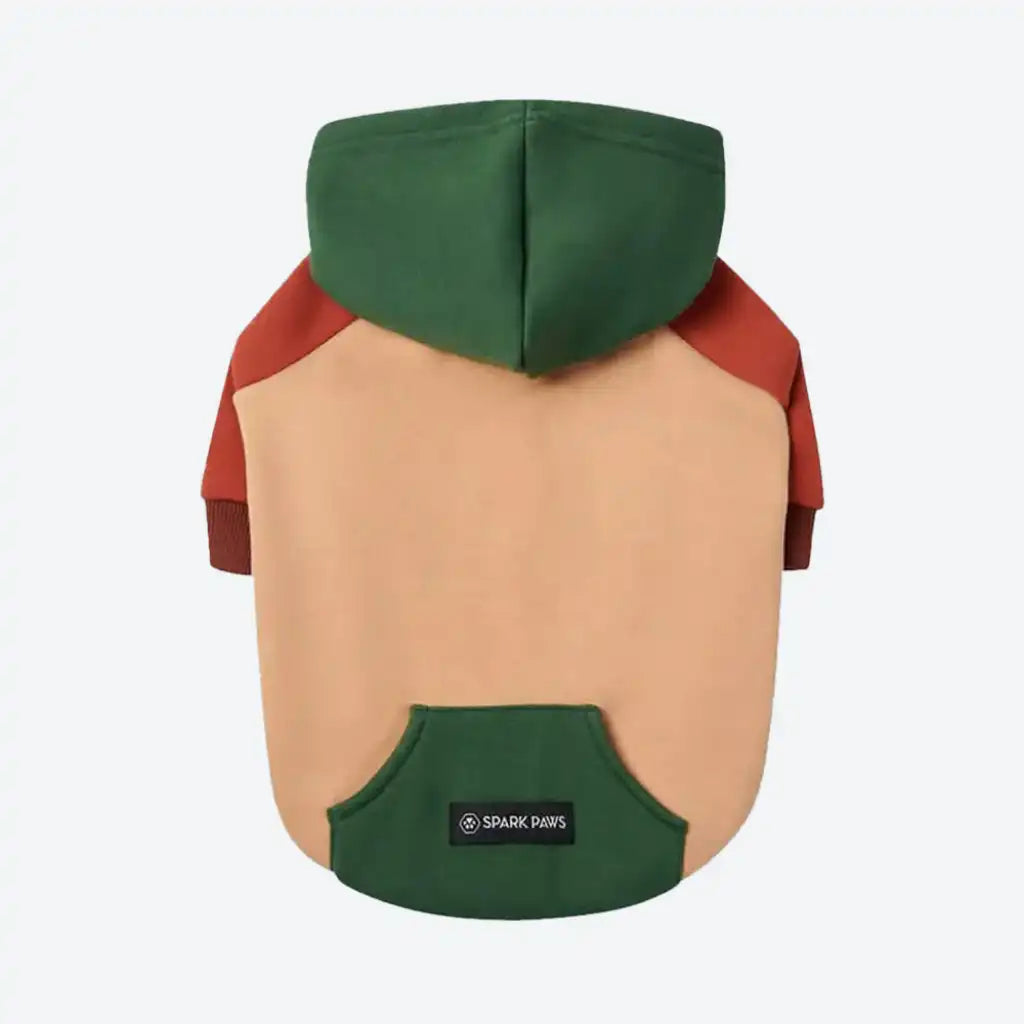 Color Block Dog Hoodies