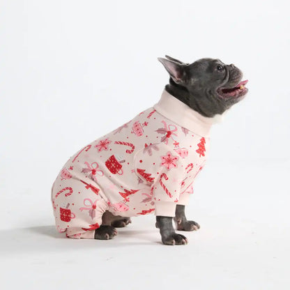 Dog Christmas Pajama - Candy Cane