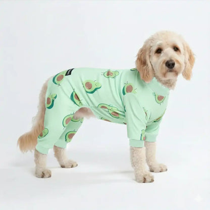 Dog Pajama - Avocado