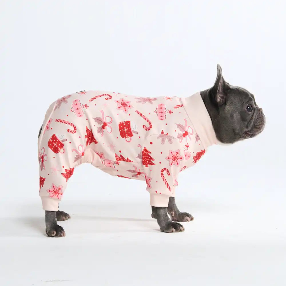 Dog Christmas Pajama - Candy Cane