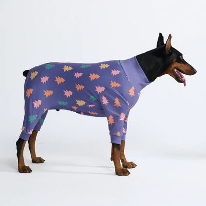 Dog Christmas Pajama - Candy Trees
