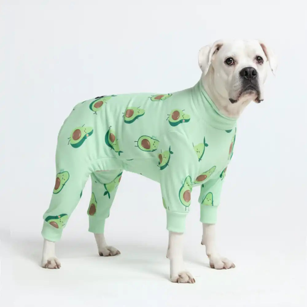 Dog Pajama - Avocado