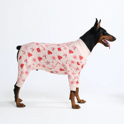 Dog Christmas Pajama - Candy Cane