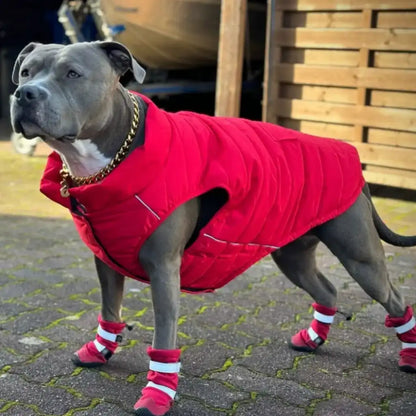 WarmShield Water-Resistant Jacket - Red