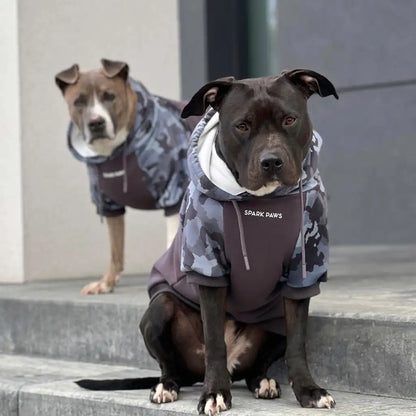 Camo Dog Hoodies