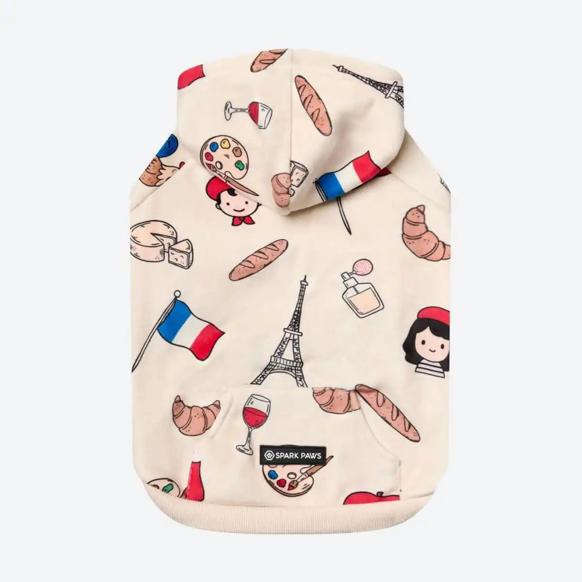 Around the World Dog Hoodies