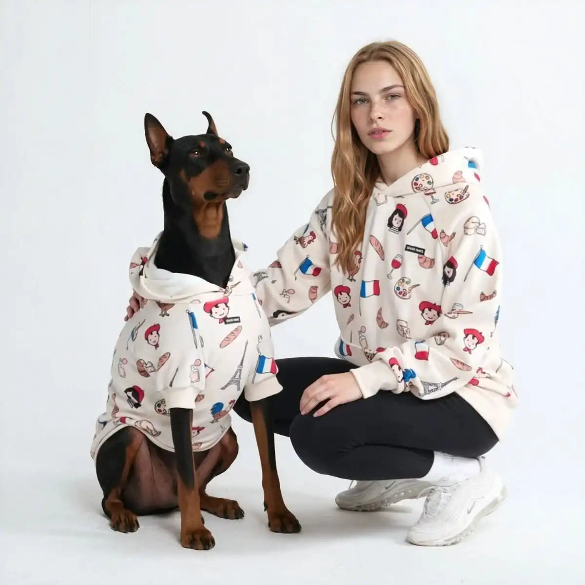 Around the World Dog Hoodies