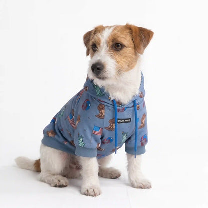 Around the World Dog Hoodies