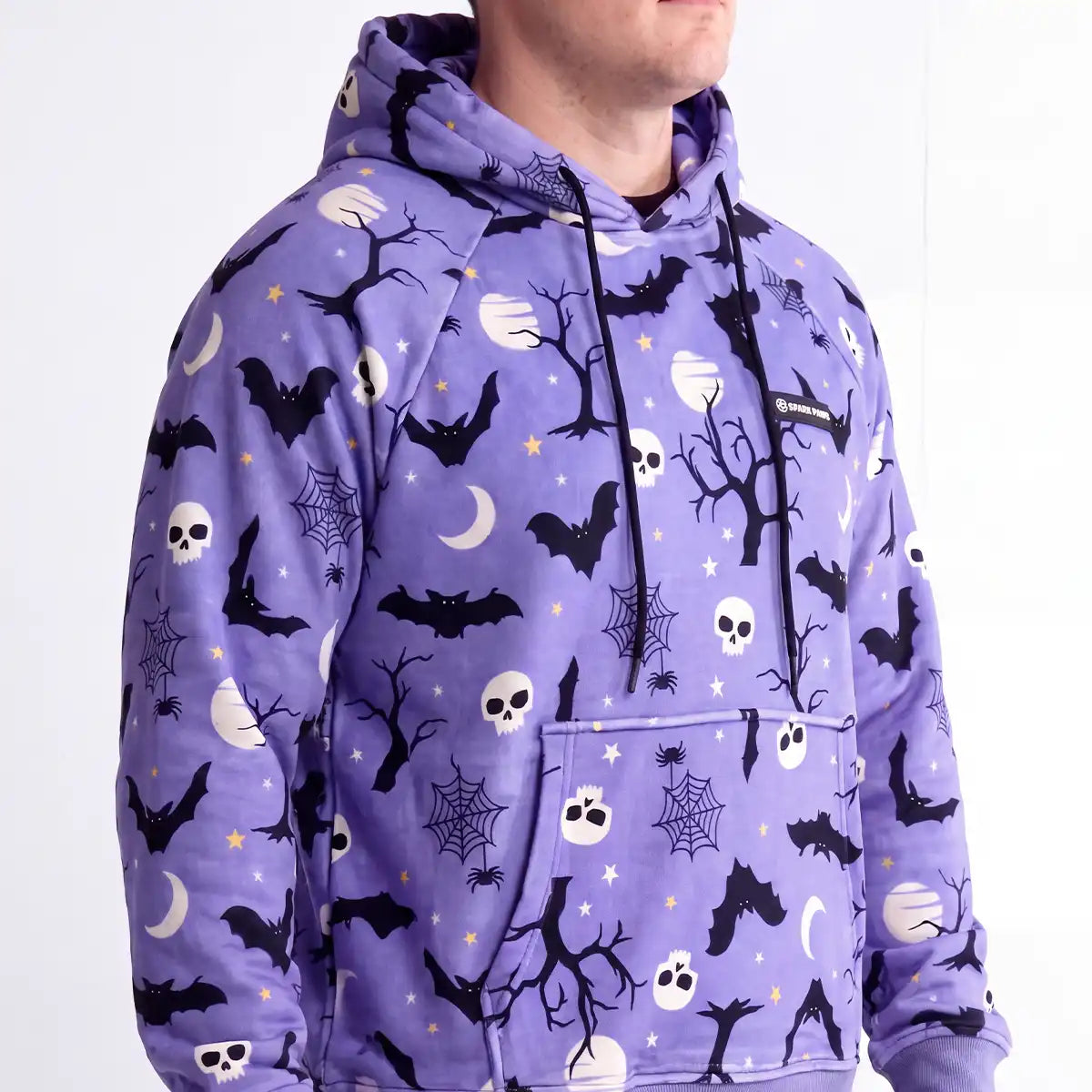 Halloween Human Hoodie - Purple