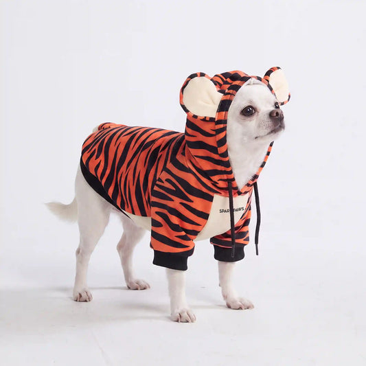 Halloween Dog Hoodie - Tiger