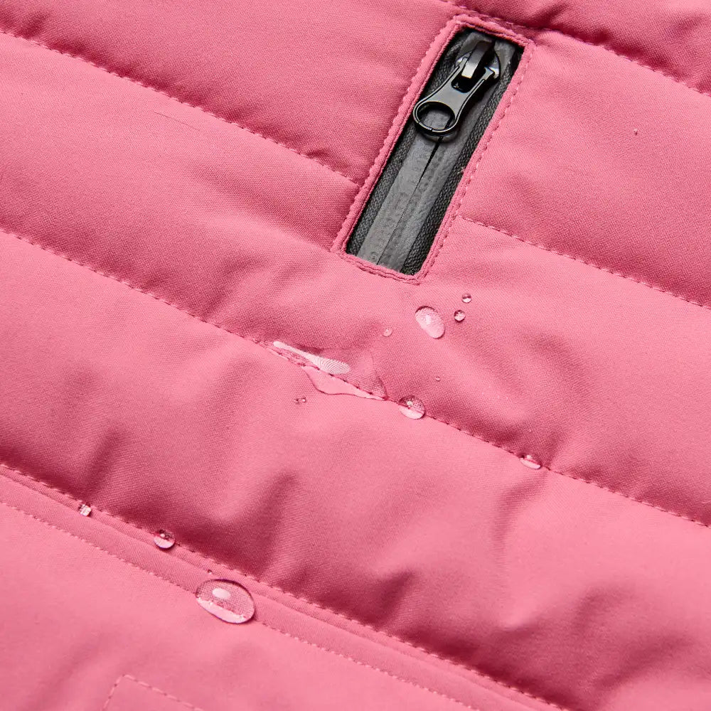 WarmShield Water-Resistant Jacket - Dusty Pink
