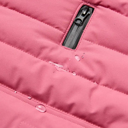 WarmShield Water-Resistant Jacket - Dusty Pink