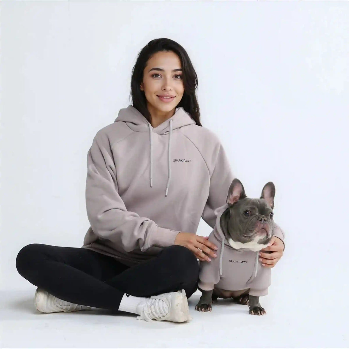 Essential Dog Hoodie - Clay