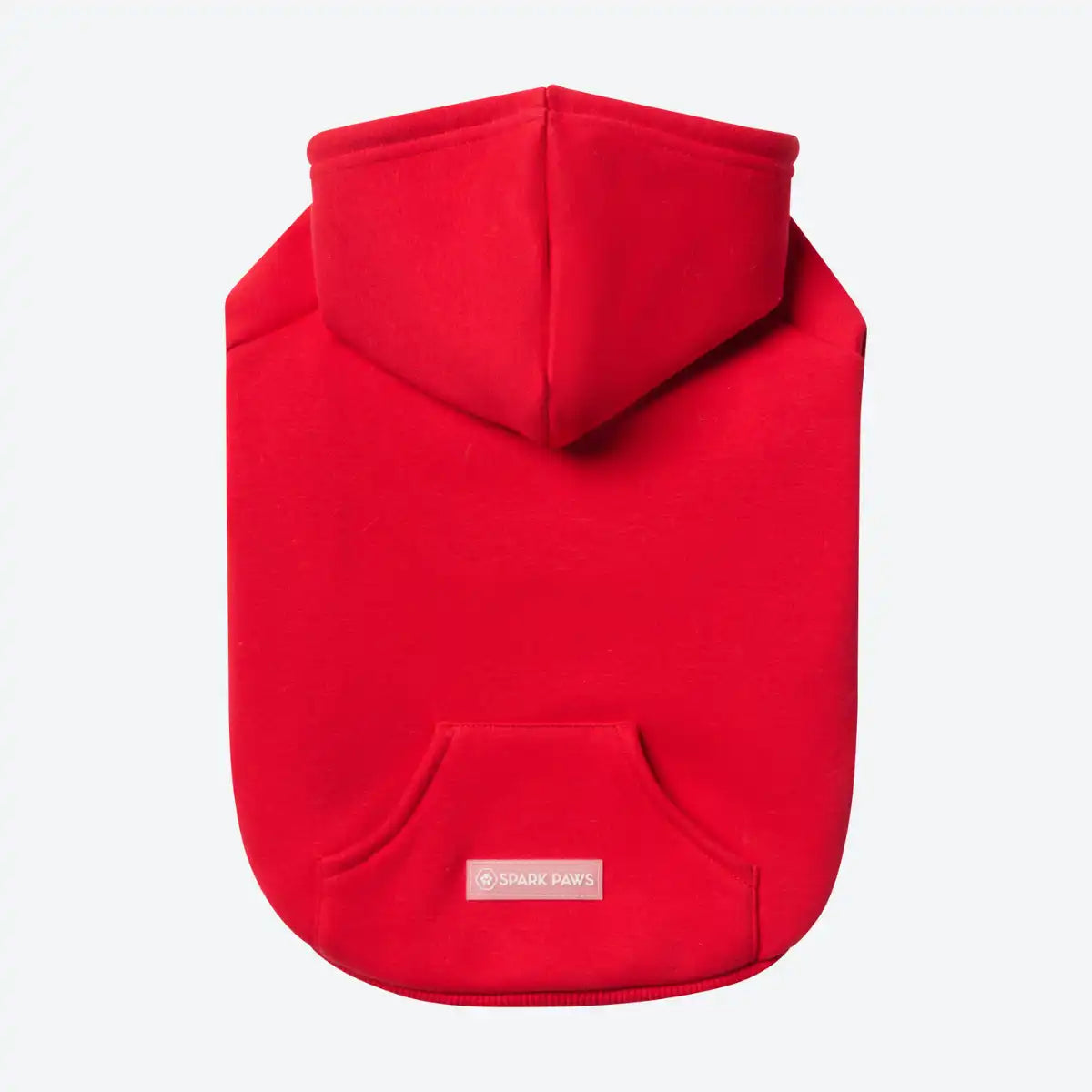 Essential Dog Hoodie - Crimson Red