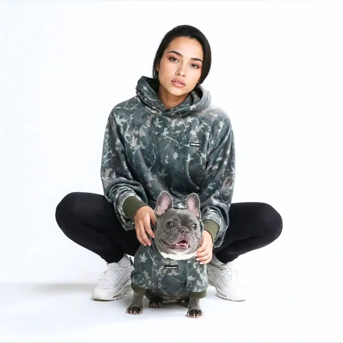 Camo Dog Hoodies